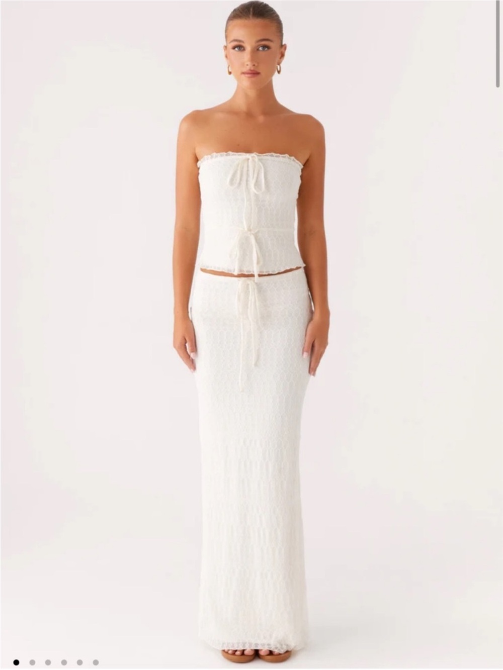Peppermayo Blakely top and maxi skirt set
